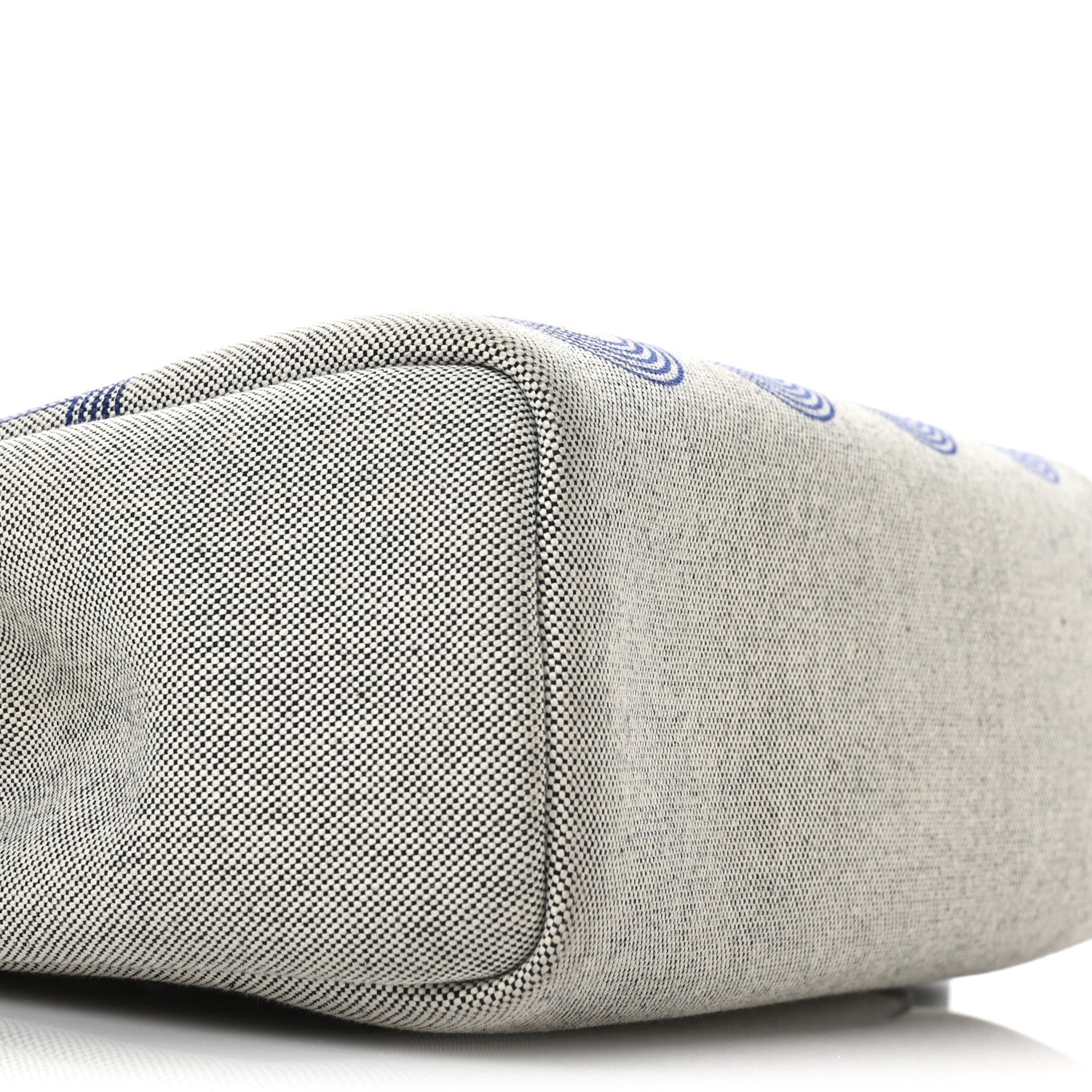 Hermes H Plume Canvas Vache Hunter Circuit 24 Herbag Zip Retourne 31 Bleu Royal Bleu Indigo Ecru 10 of 12