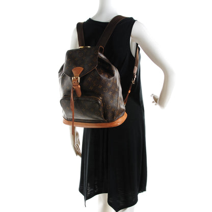 Louis Vuitton Monogram Montsouris GM Backpack 2 of 8