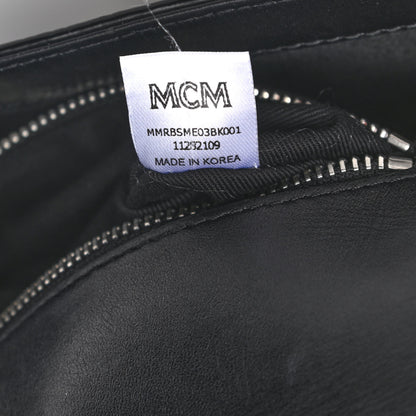 MCM Visetos Millie Crossbody Black 7 of 12