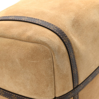 Louis Vuitton Suede Monogram Express MM Hazelnut 8 of 11