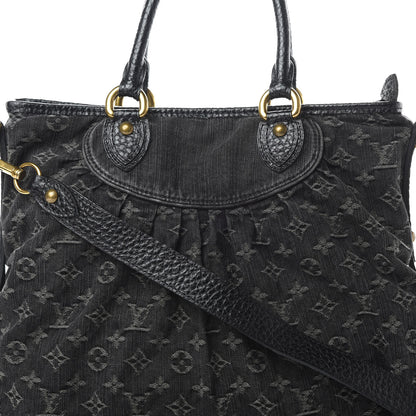 Louis Vuitton Denim Neo Cabby GM Black 7 of 12
