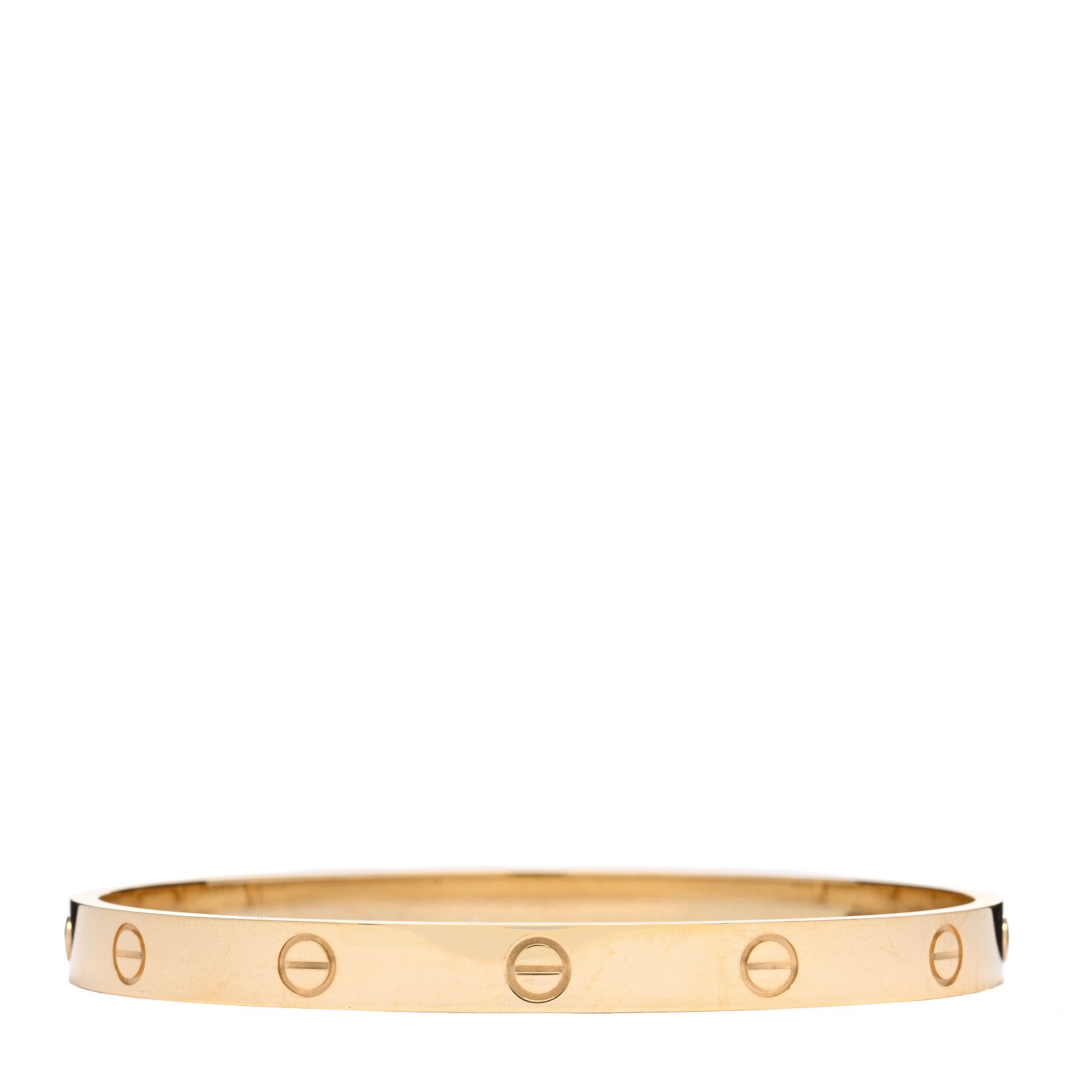 Cartier 18K Yellow Gold LOVE Bracelet 19 2 of 5