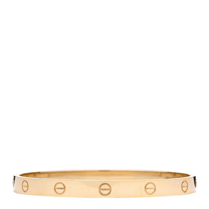 Cartier 18K Yellow Gold LOVE Bracelet 19 2 of 5