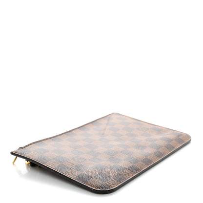 Louis Vuitton Damier Ebene Neverfull MM GM Pochette 4 of 9