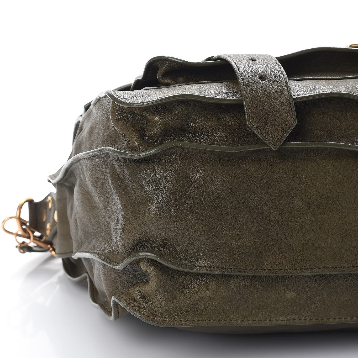 Proenza Schouler Lambskin Large PS1 Satchel Military 16 of 17