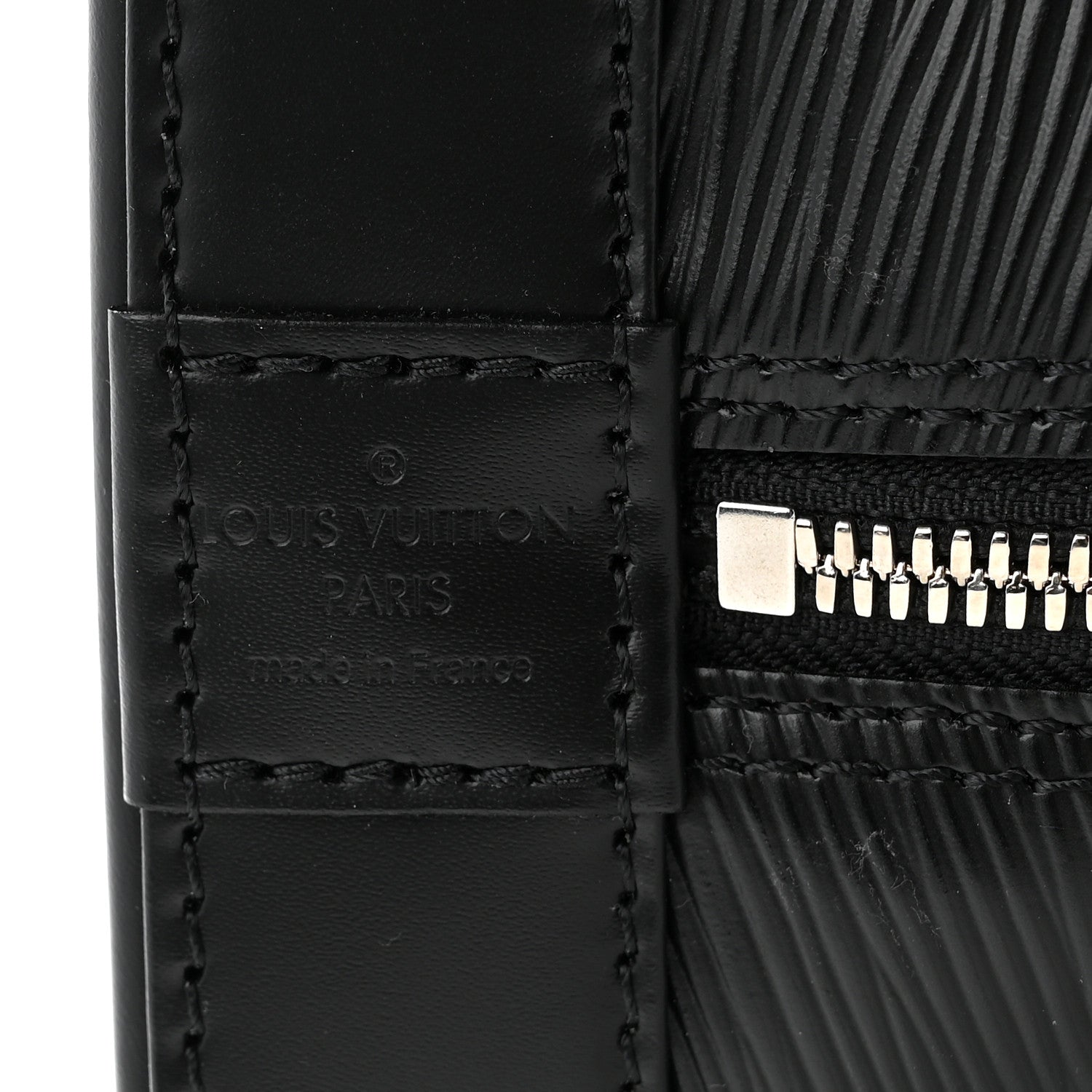 Louis Vuitton Epi Alma PM Black 6 of 9