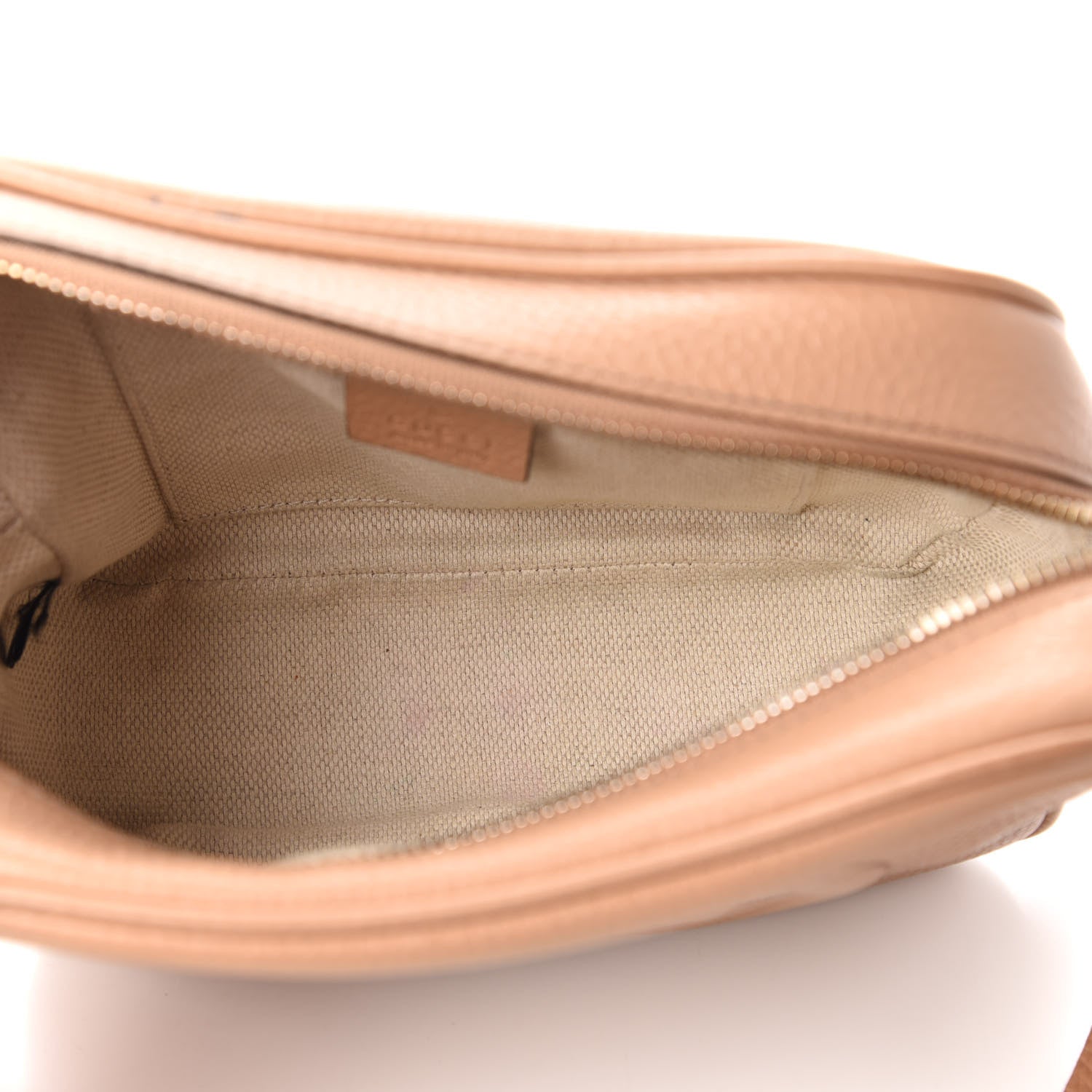 Gucci Pebbled Calfskin Small Soho Disco Bag Camelia 5 of 11