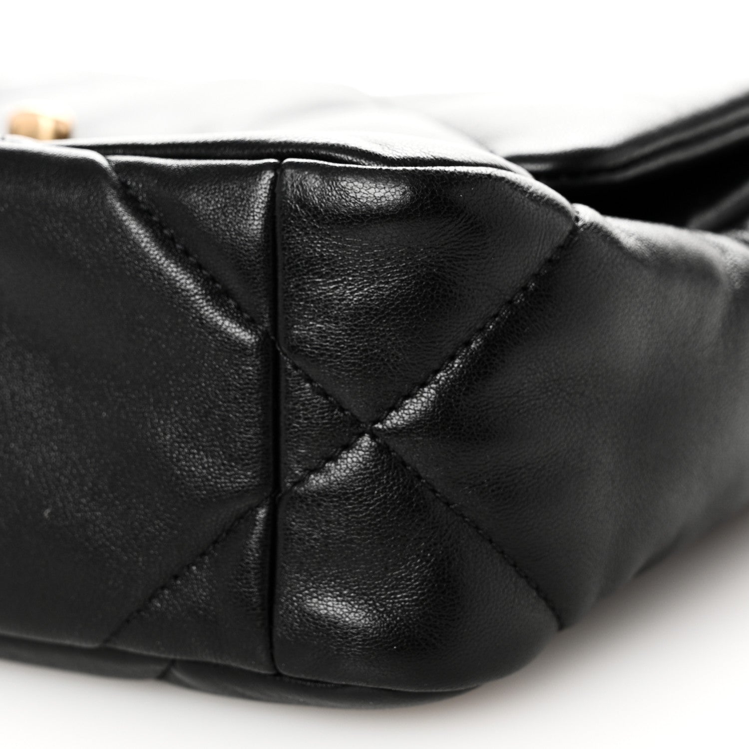 Chanel Lambskin Quilted Medium Chanel 19 Flap Black 10 of 10