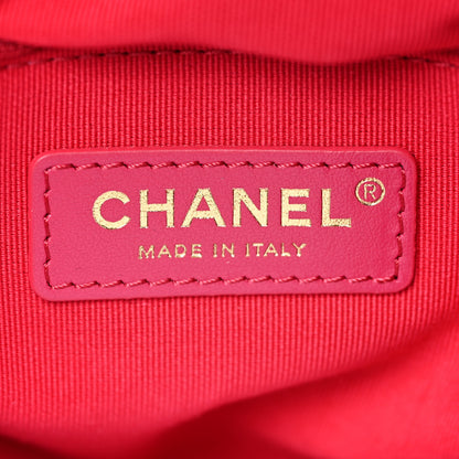 Chanel Shiny Caviar Quilted Small Chain Melody Flap Black 6 of 11