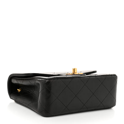 Chanel Lambskin Quilted Mini Square Flap Black 4 of 10