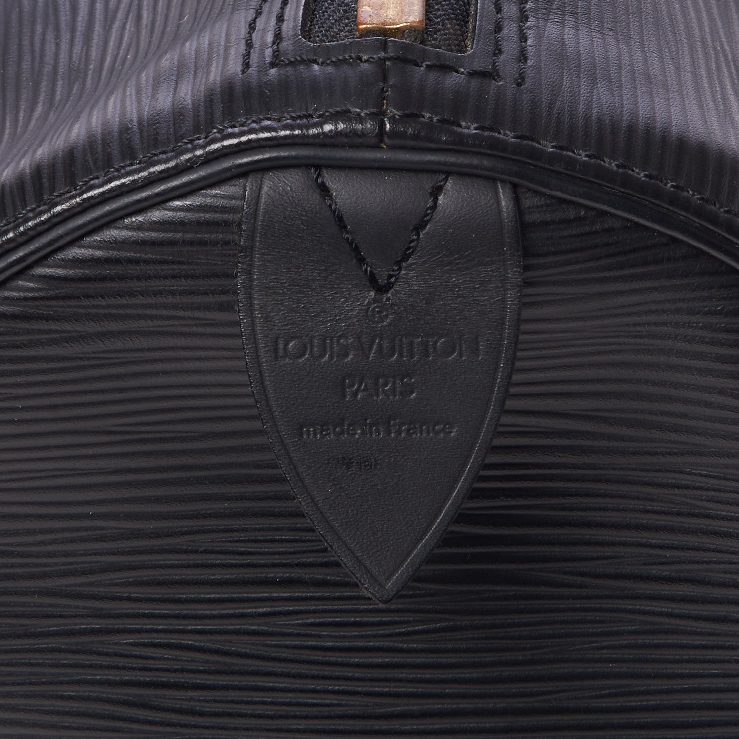 Louis Vuitton Epi Keepall 45 Black 8 of 9