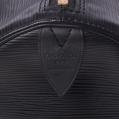 Louis Vuitton Epi Keepall 45 Black 8 of 9