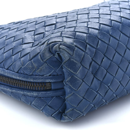 Bottega Veneta Nappa Intrecciato Nodini Crossbody Messenger Blue 11 of 12