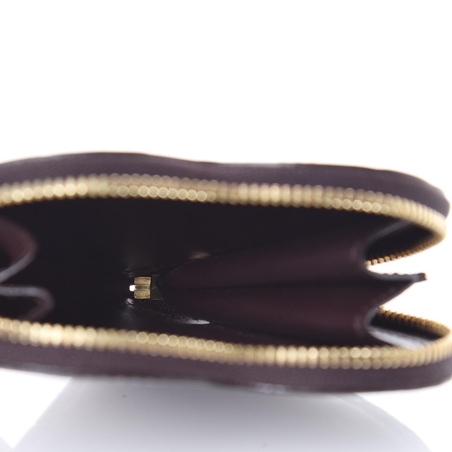 Louis Vuitton Vernis Rayures Coeur Heart Coin Purse Amarante 5 of 6
