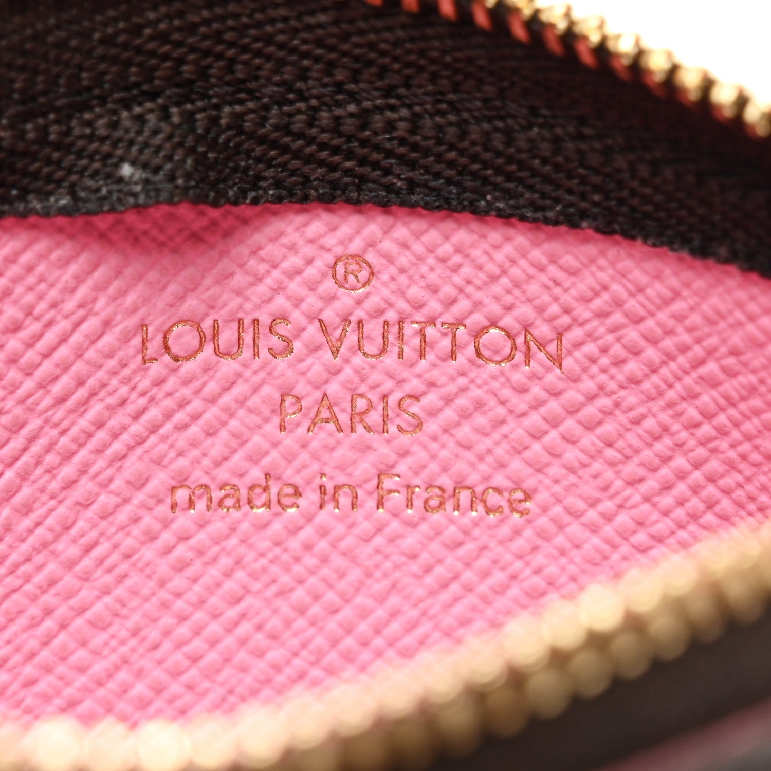 Louis Vuitton Monogram 2023 Christmas Animation Alpine Key Pouch Pink 6 of 7