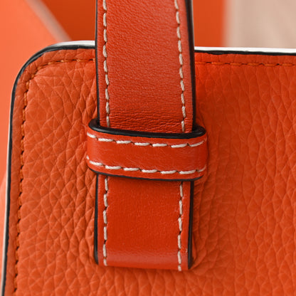 Loewe Grained Calfskin Small Hammock Shoulder Bag Apricot Orange 12 of 12