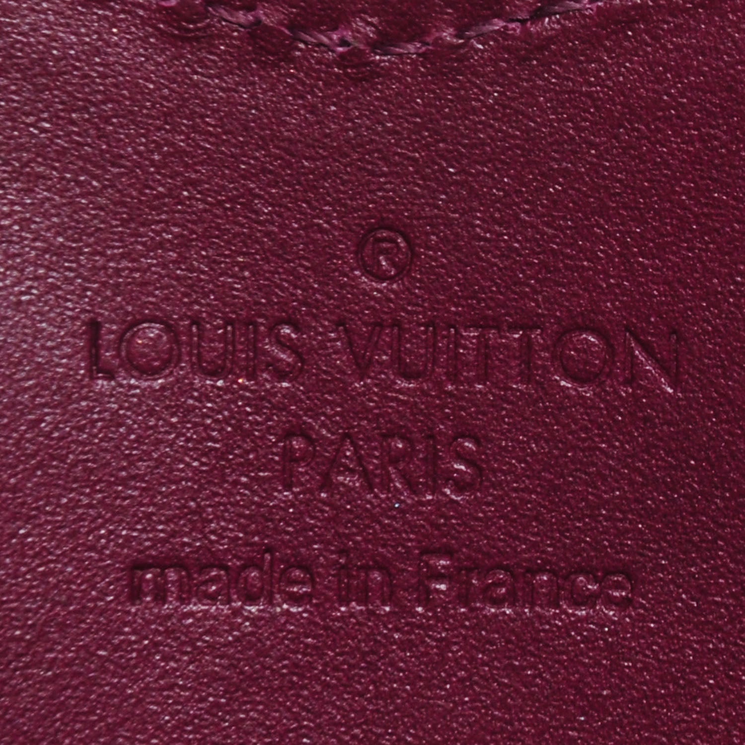 Louis Vuitton Vernis Heart Coin Purse Violet 8 of 9