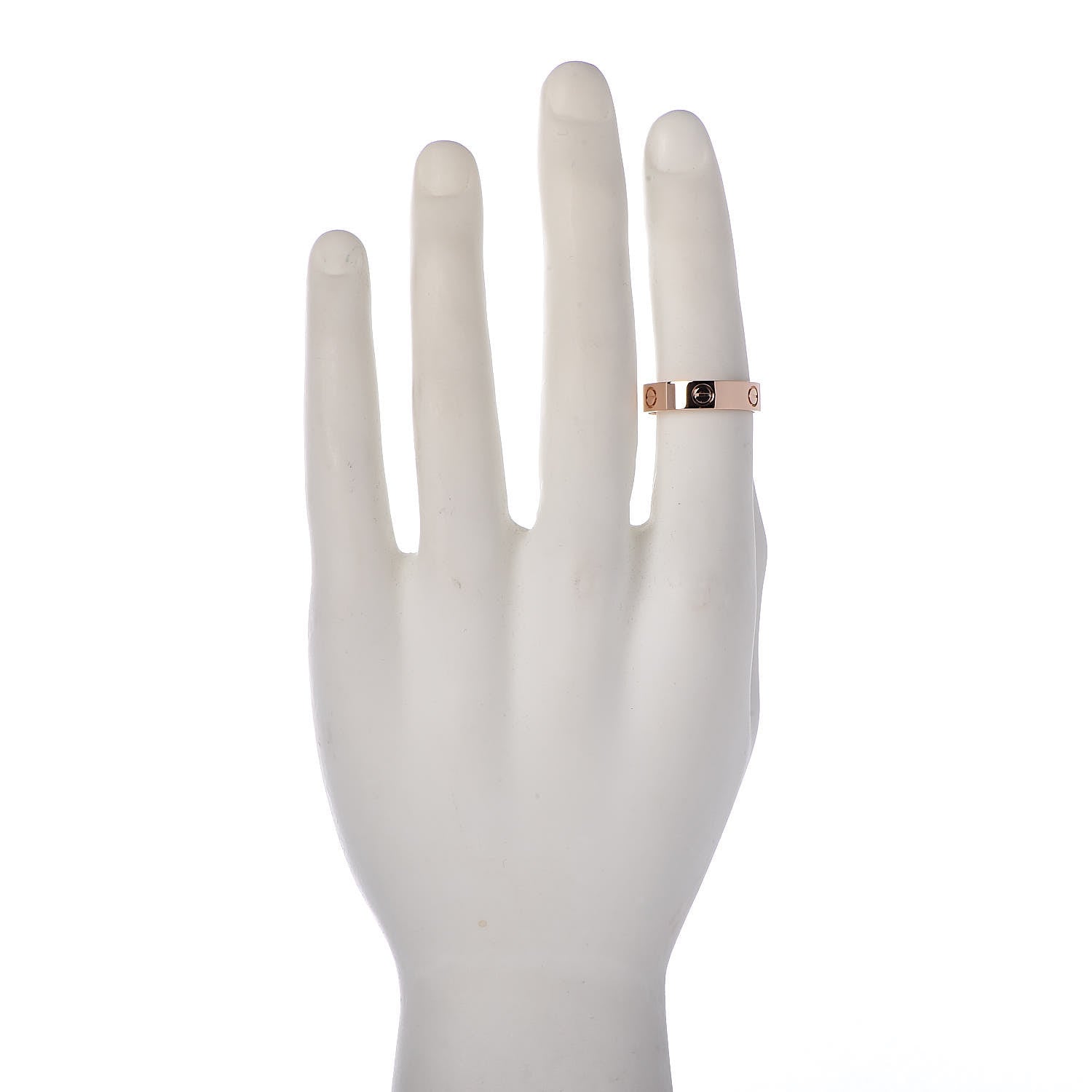 Cartier 18K Pink Gold 5.5mm LOVE Ring 62 10 2 of 4