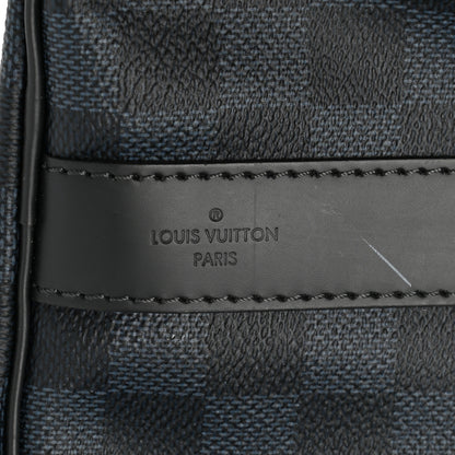 Louis Vuitton Damier Cobalt Keepall Bandouliere 55 6 of 15