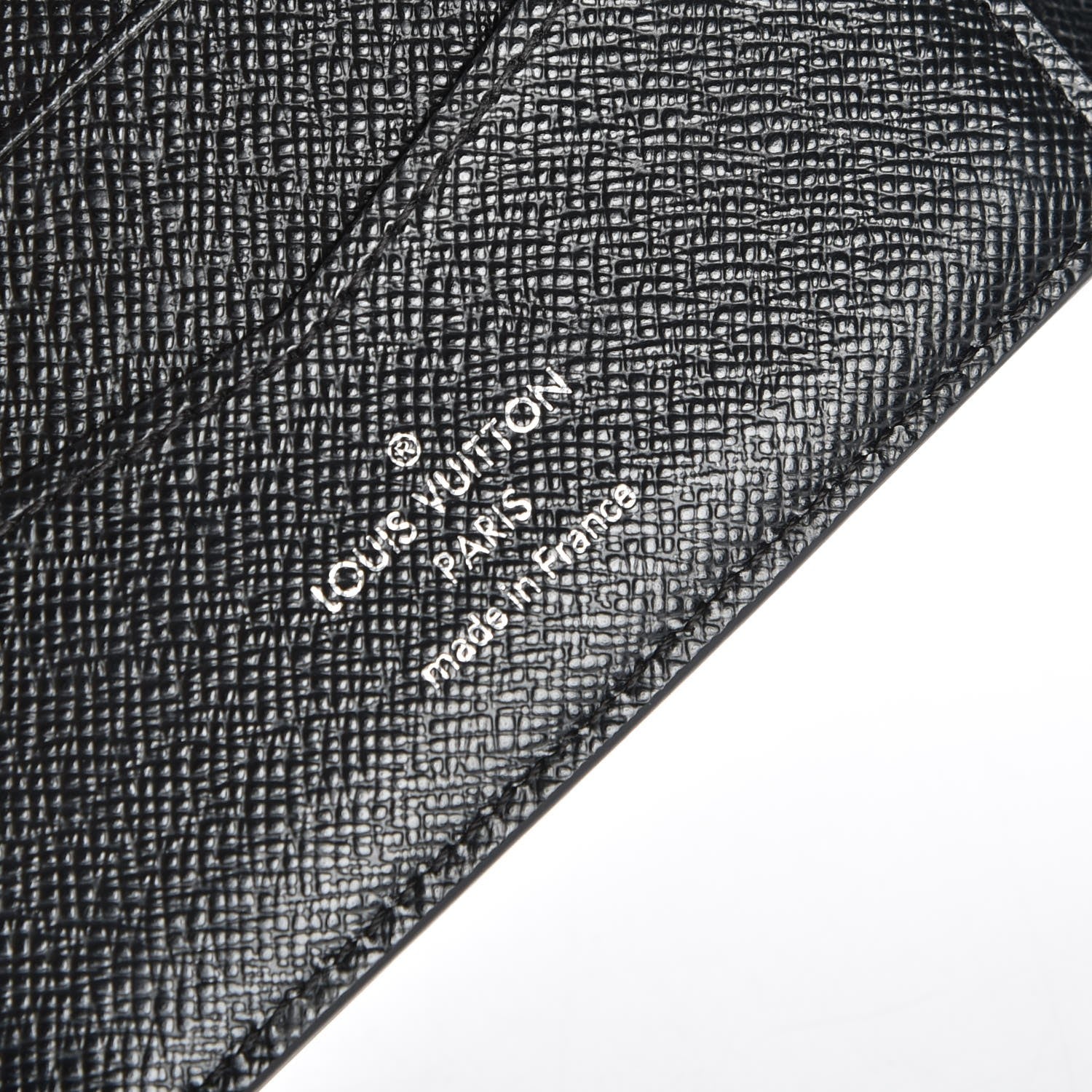 Louis Vuitton Epi Slender Wallet Black 6 of 9