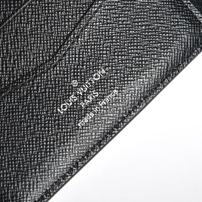 Louis Vuitton Epi Slender Wallet Black 6 of 9
