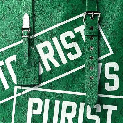 Louis Vuitton Vintage Monogram Everyday LV Cabas Zippe GM Green 6 of 8