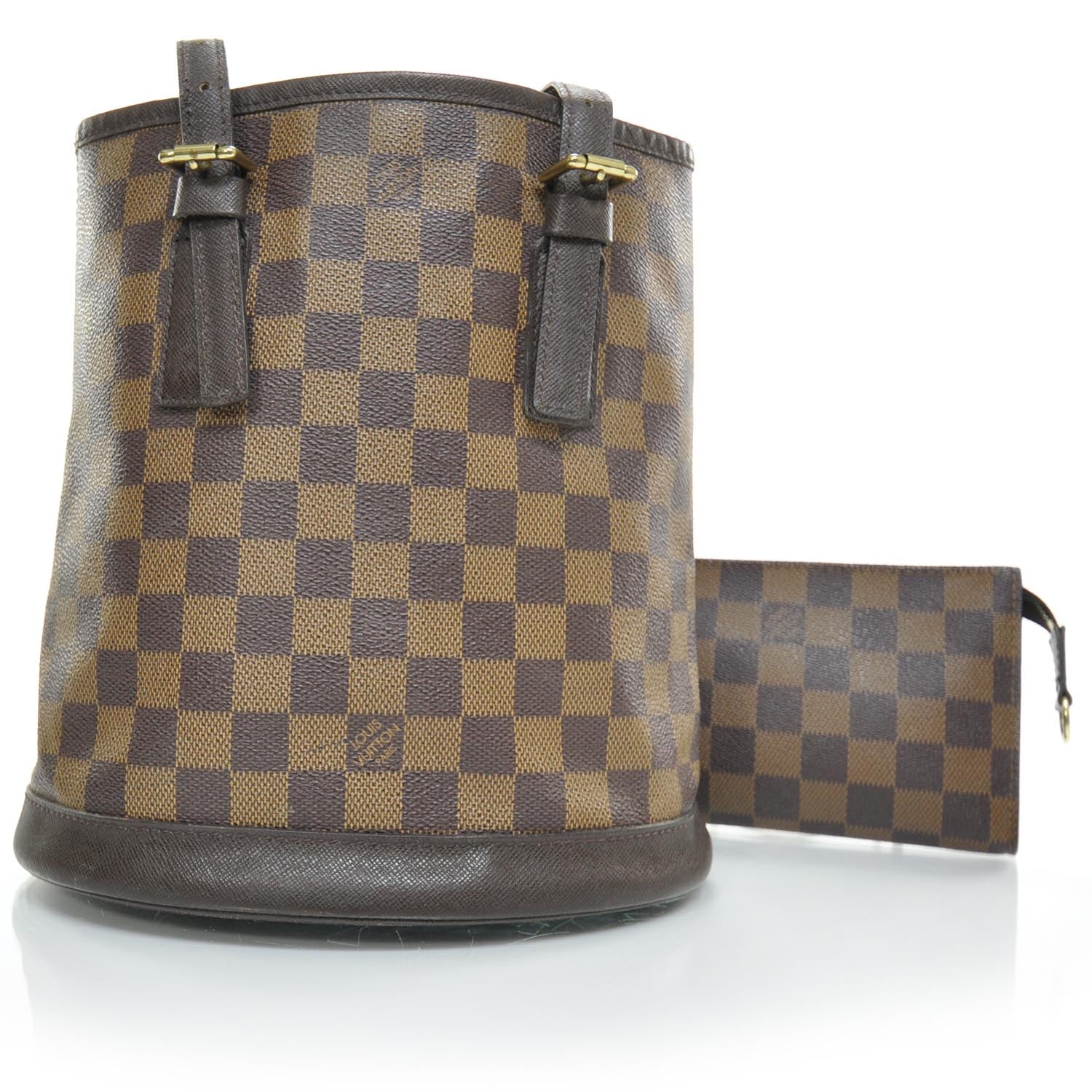 Louis Vuitton Damier Ebene Marais Bucket 23 1 of 8