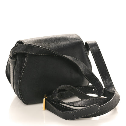 Chloe Calfskin Mini Marcie Round Crossbody Bag Black 3 of 18