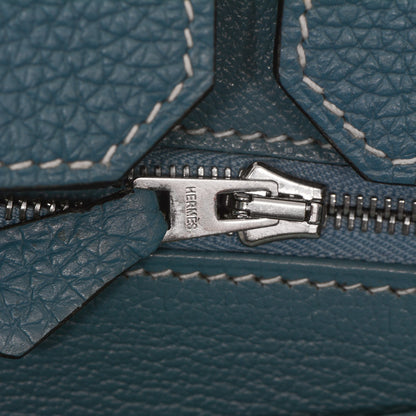 Hermes Togo Birkin 30 Blue Jean 23 of 27