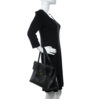 Salvatore Ferragamo Calfskin Medium Sookie Satchel Black 2 of 14
