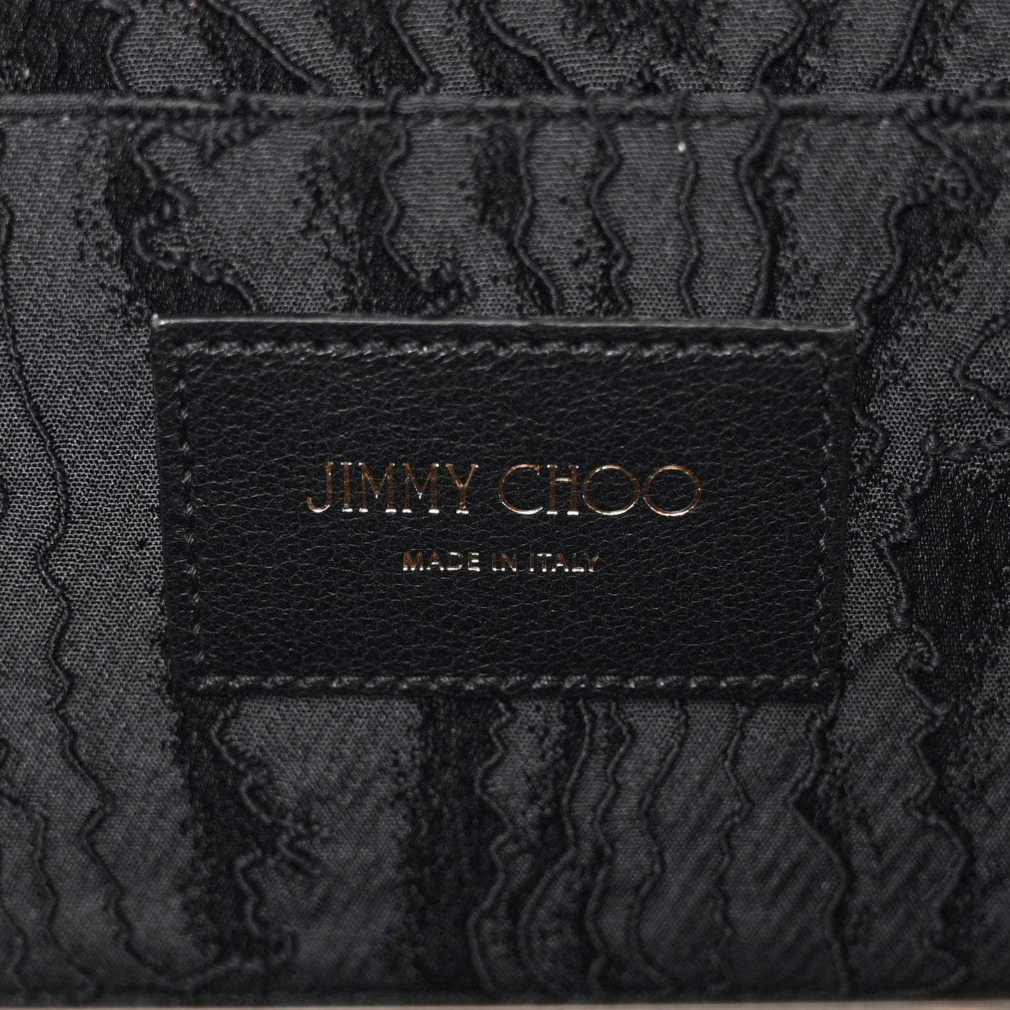 Velvet Crystal Celeste Logo Clutch Blue