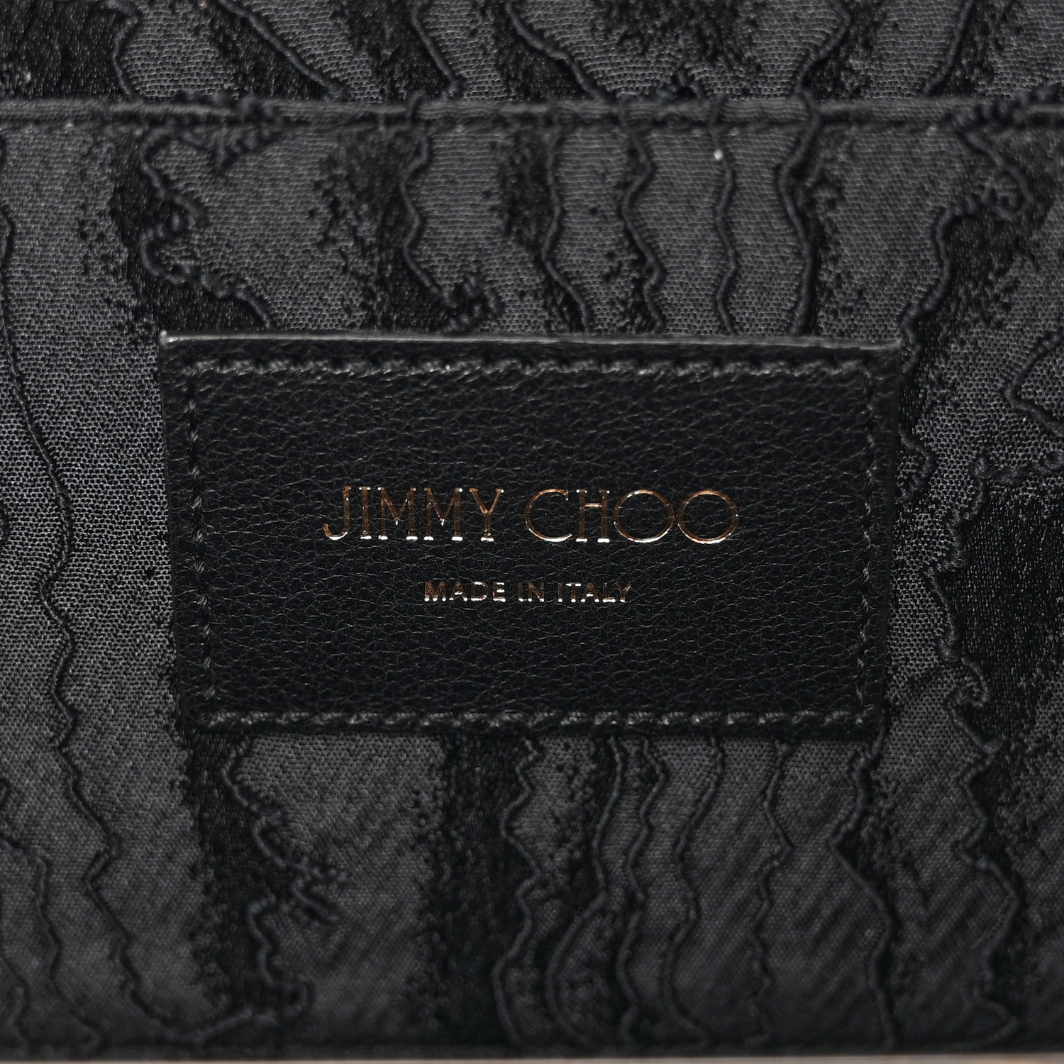 Jimmy Choo Velvet Crystal Celeste Logo Clutch Blue 6 of 7