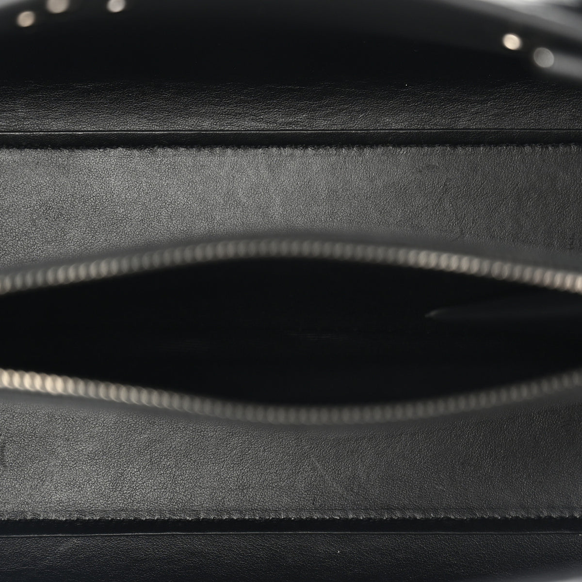 Grained Calfskin Small Sac De Jour Black