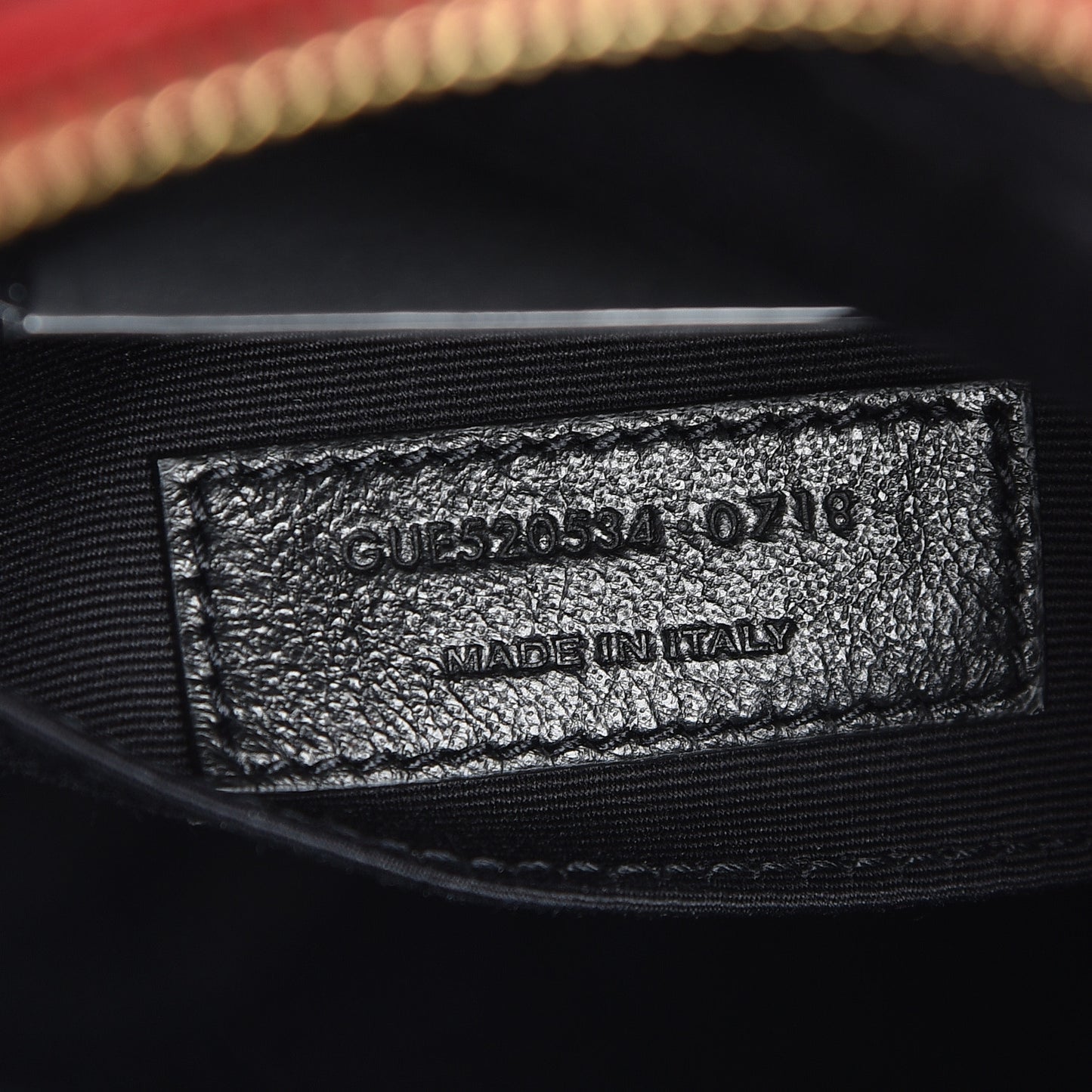 Calfskin Matelasse Monogram Lou Camera Bag Red