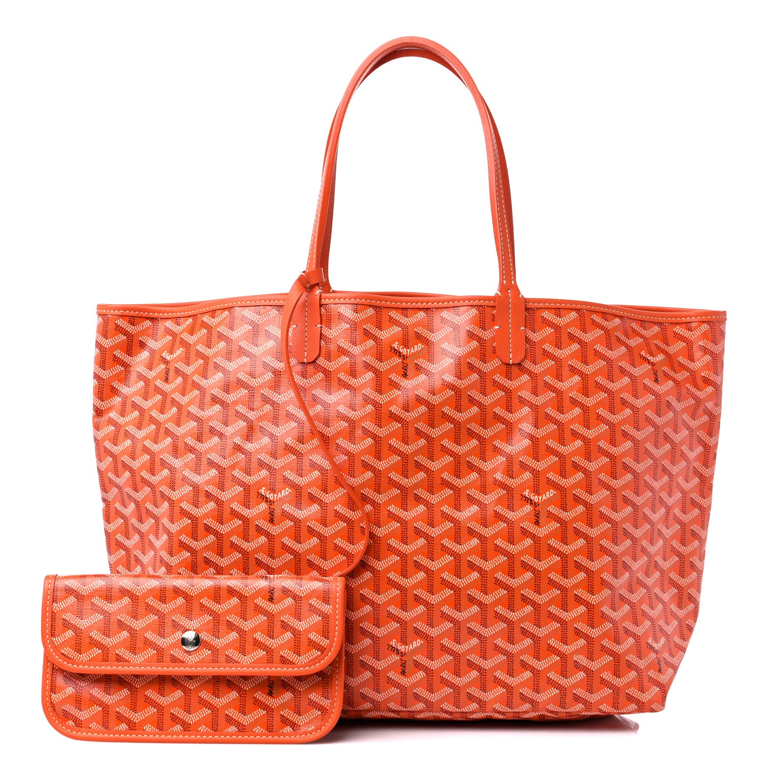 Goyard Goyardine Saint Louis PM Orange 1 of 10