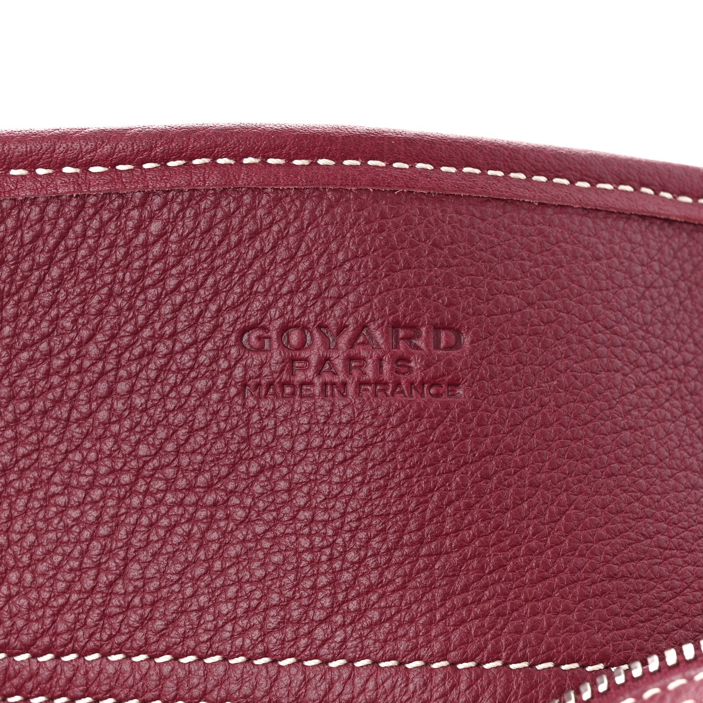 Goyardine Sac Hardy Pet Carrier PM Burgundy