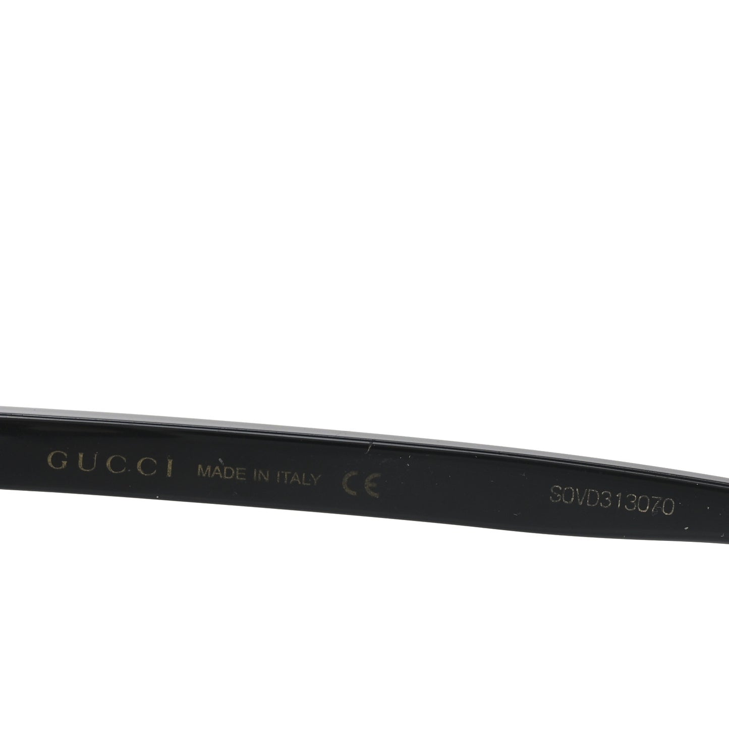 Acetate Crystal Oversize Sunglasses GG0148S Black