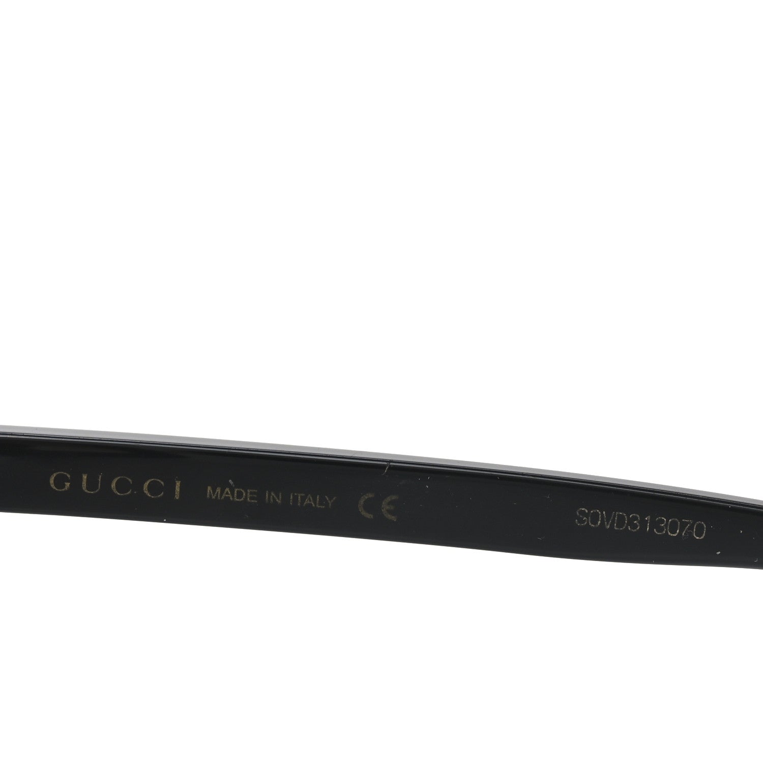 Gucci Acetate Crystal Oversize Sunglasses GG0148S Black 5 of 7