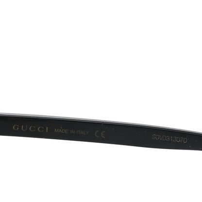 Gucci Acetate Crystal Oversize Sunglasses GG0148S Black 5 of 7
