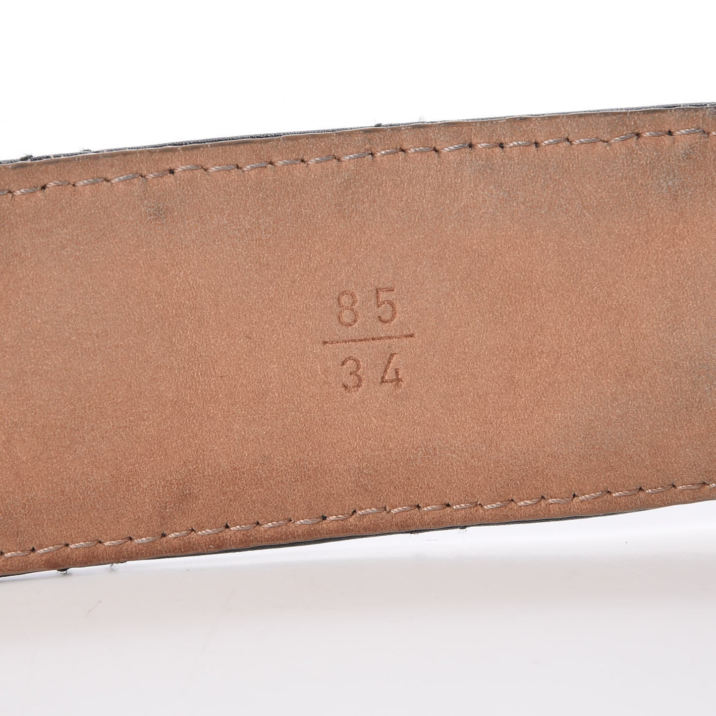 Lambskin Quilted CC Belt 85 34 Black