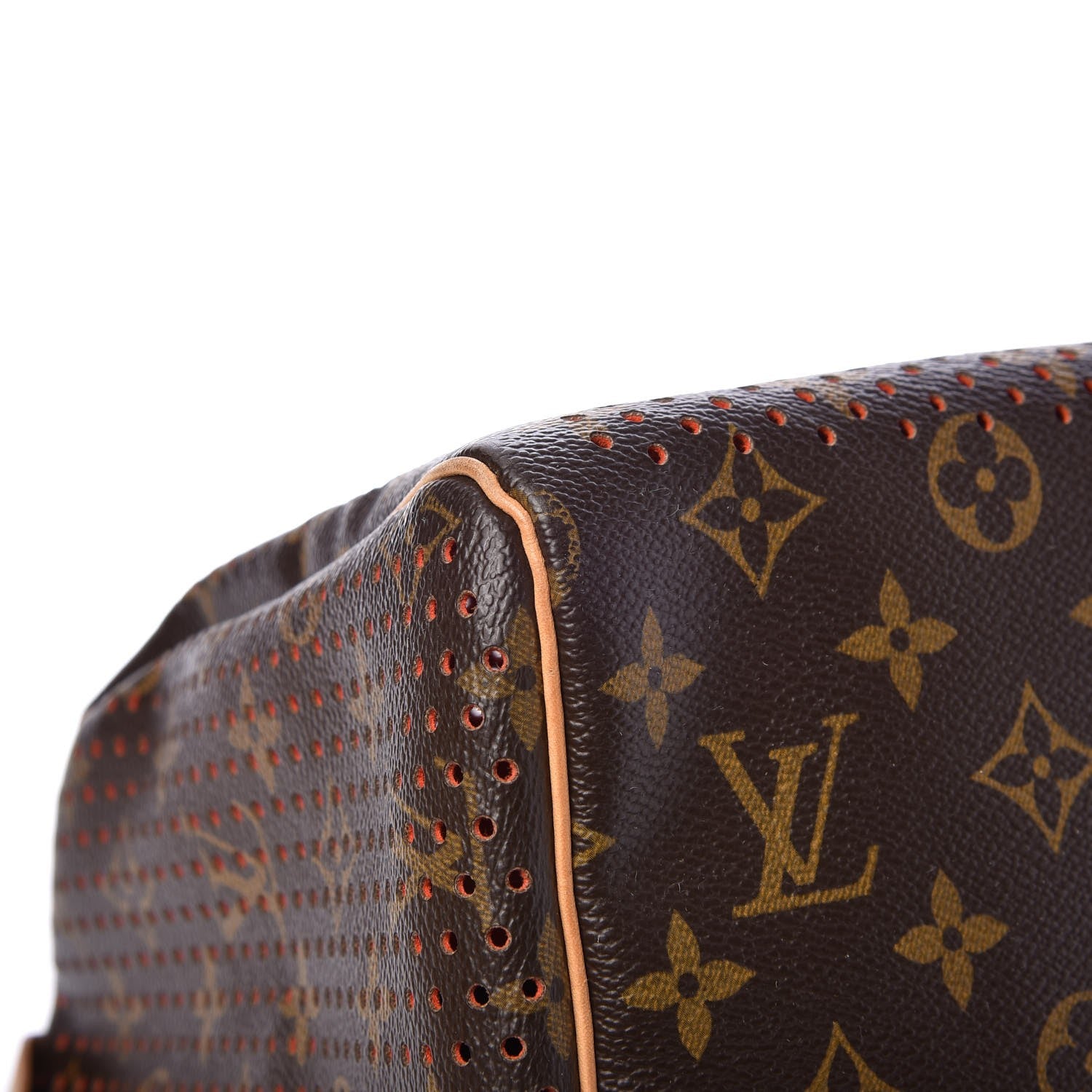 Louis Vuitton Monogram Perforated Speedy 30 Orange 9 of 13