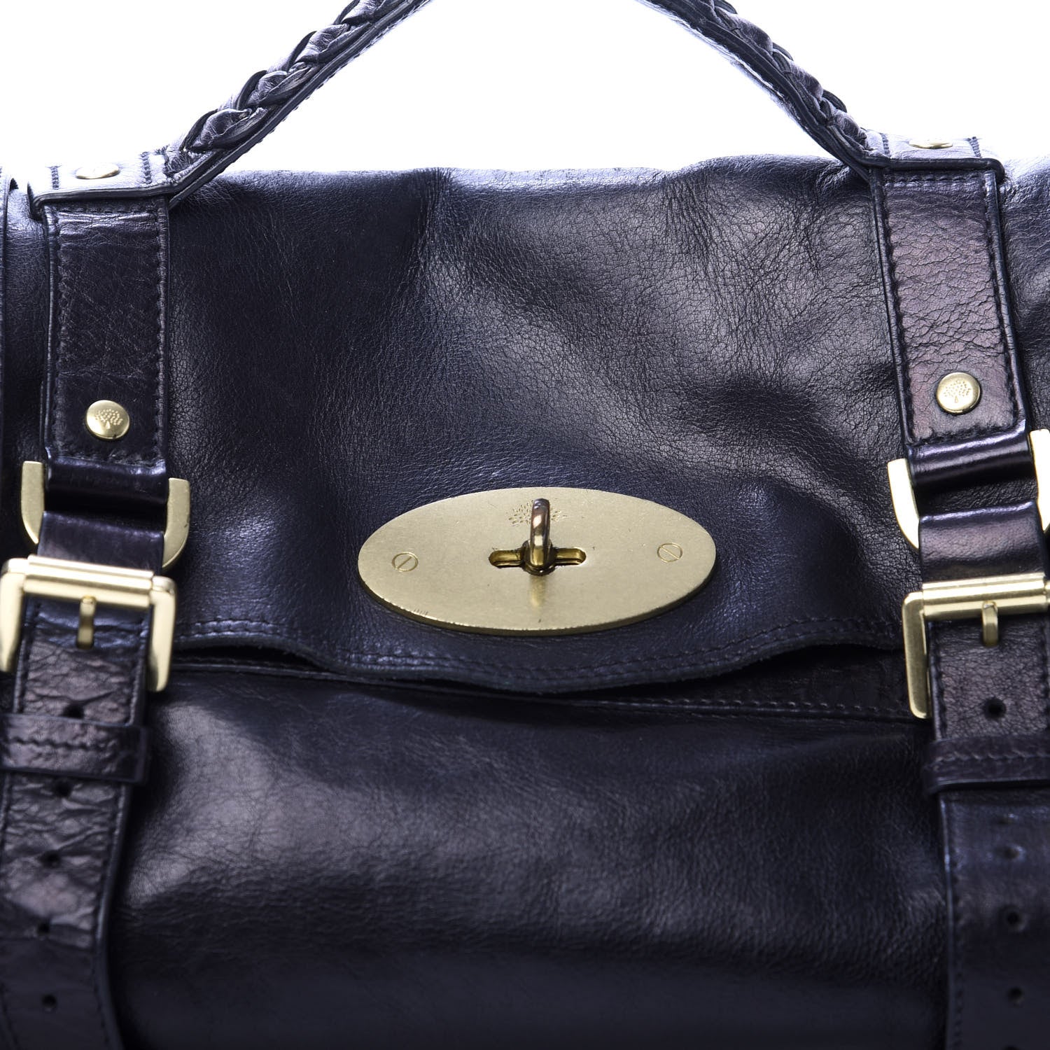 Mulberry Soft Buffalo Medium Alexa Black 17 of 17