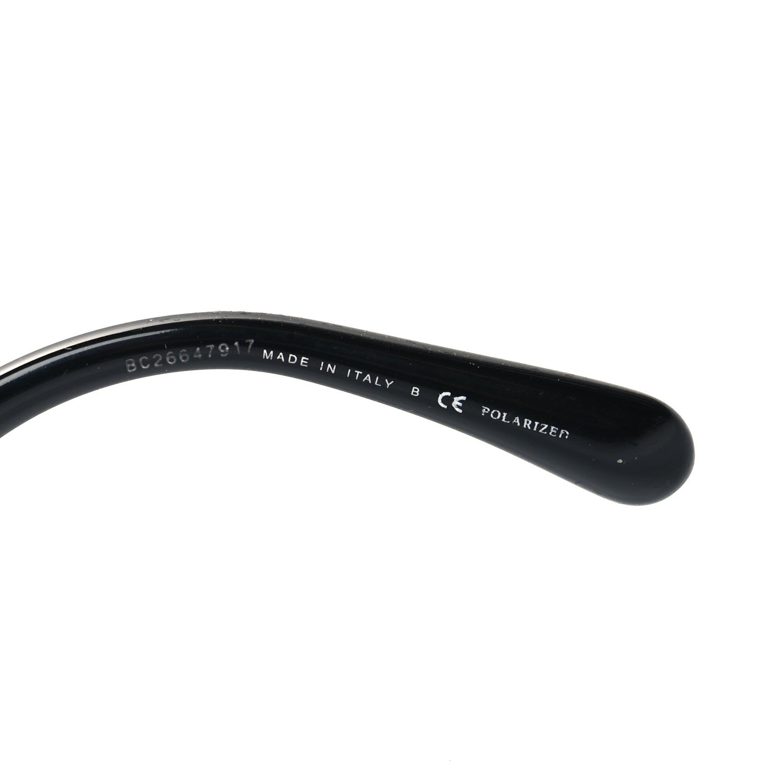 Chanel Acetate Strass Polarized Square Sunglasses 5422-B Black 5 of 8
