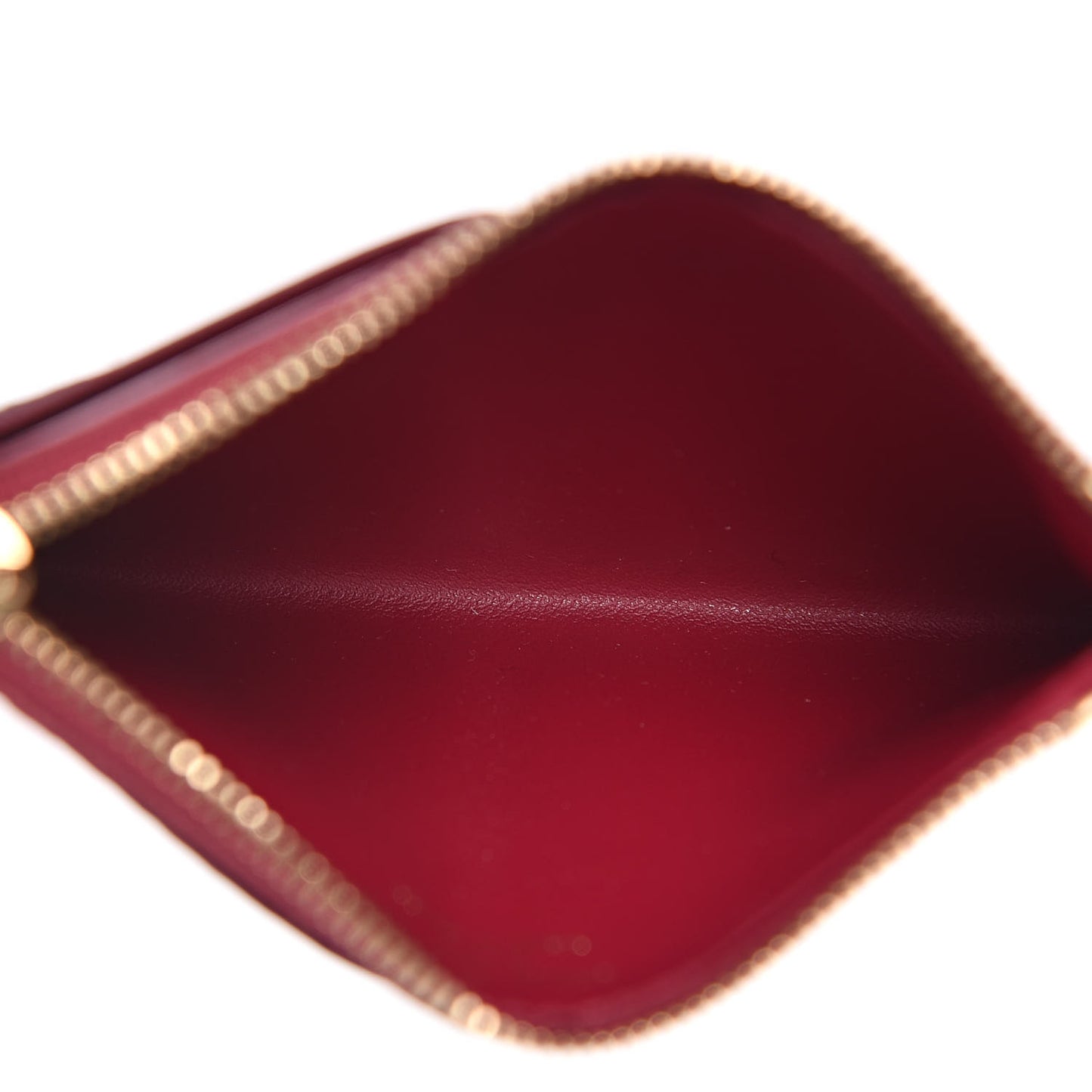 Monogram Zipped Card Holder