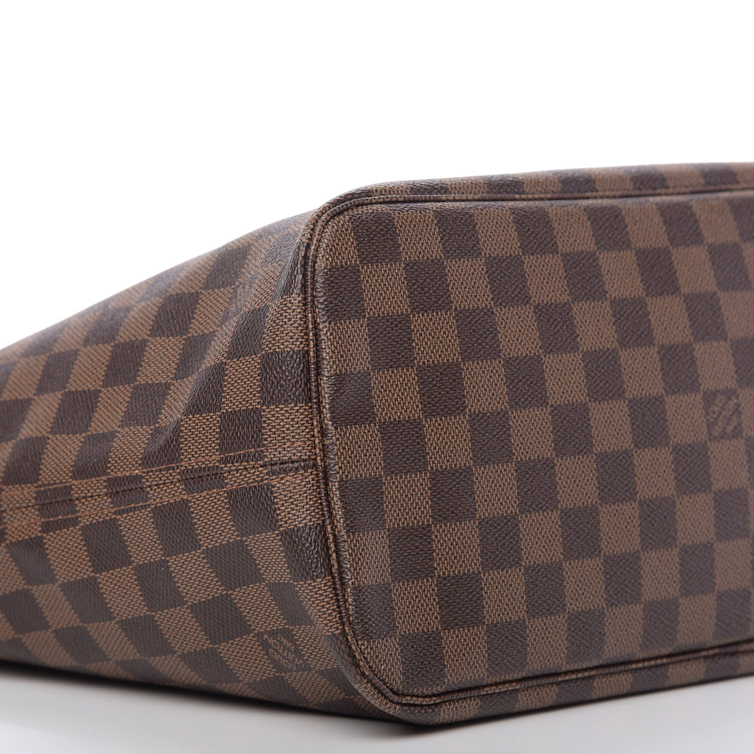 Louis Vuitton Damier Ebene Neo Neverfull MM Rose Ballerine 6 of 10