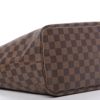 Louis Vuitton Damier Ebene Neo Neverfull MM Rose Ballerine 6 of 10