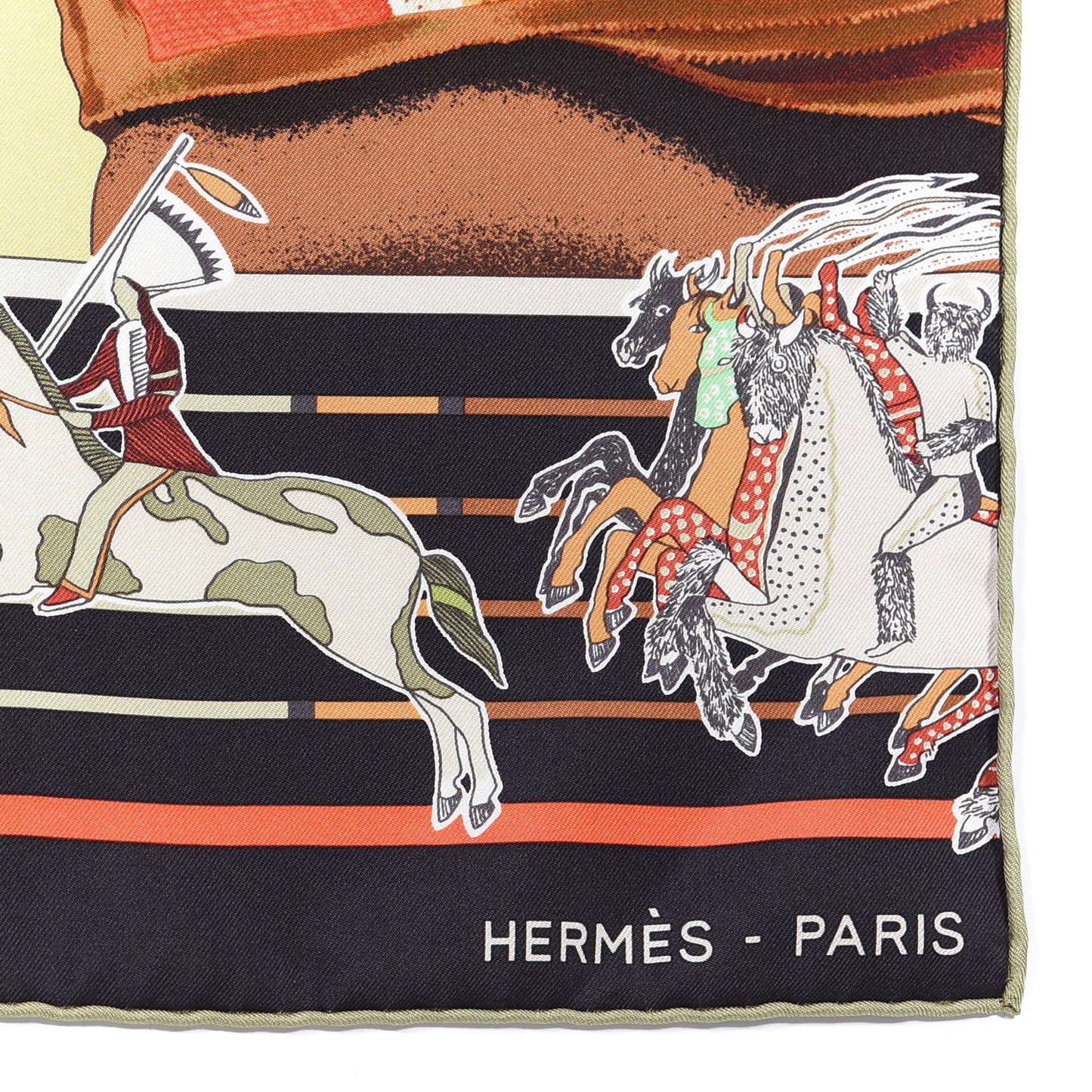 Silk Carre En Carres Scarf 90