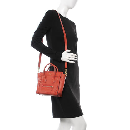 Celine Smooth Calfskin Nano Luggage Lipstick 2 of 13