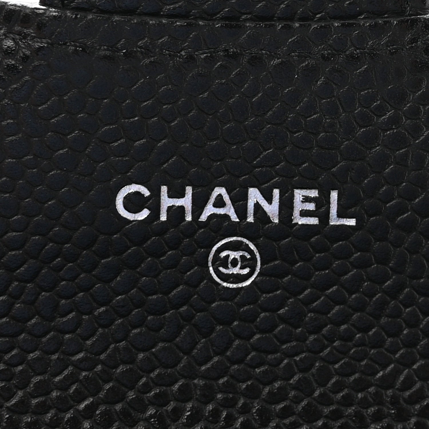 Chanel Caviar Quilted Flap Card Holder Black 6 of 9