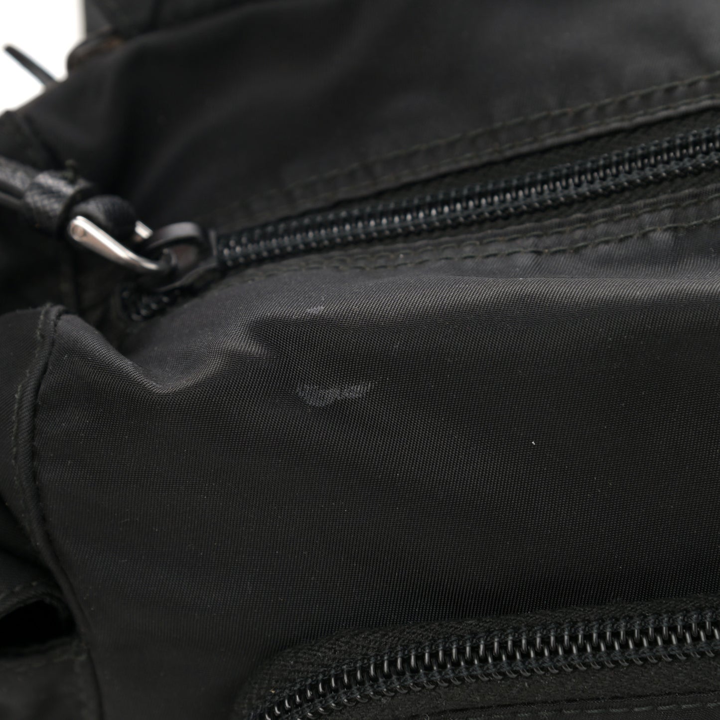 Nylon New Vela Studded Messenger Black Soleil